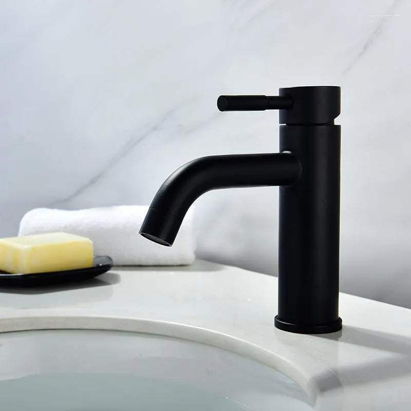 Robinet Mitigeur Salle de bain - Mitigeur Noir Mat