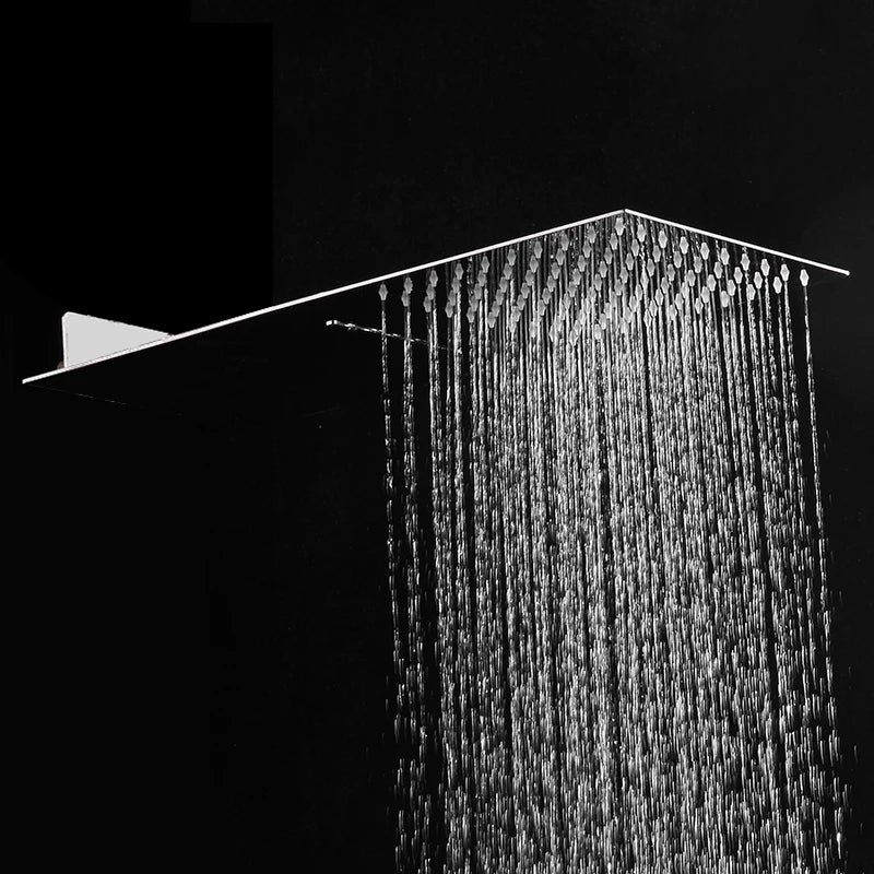 Tete de douche Pluie Design Argenté