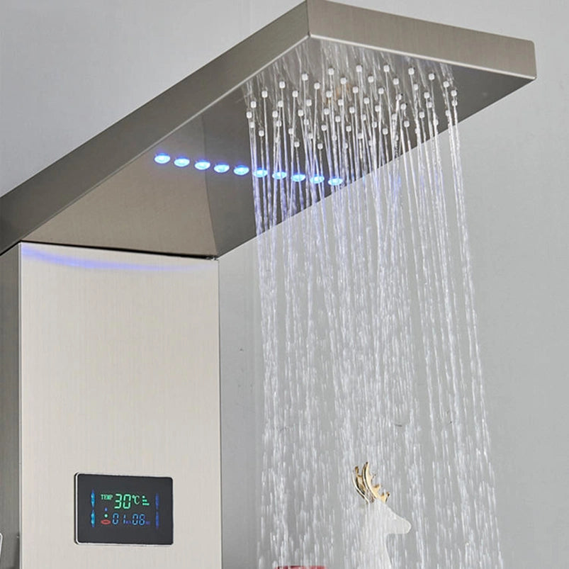 Colonne de douche hydromassante led