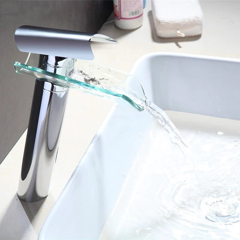 Robinet Mitigeur Lavabo Cascade - Peach