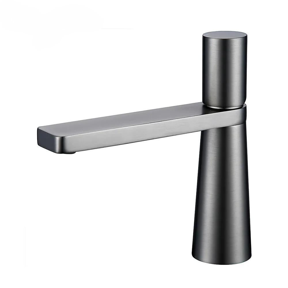 Robinet Mitigeur Salle de Bain - Aqua Gunmetal