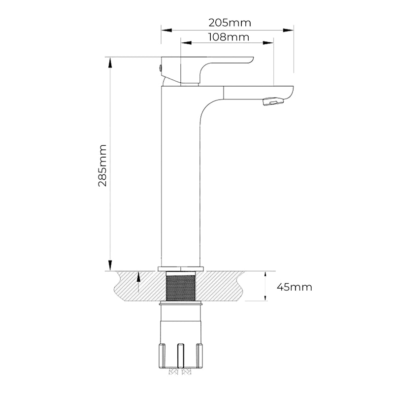 Robinet Mitigeur Vasque - Cuido 