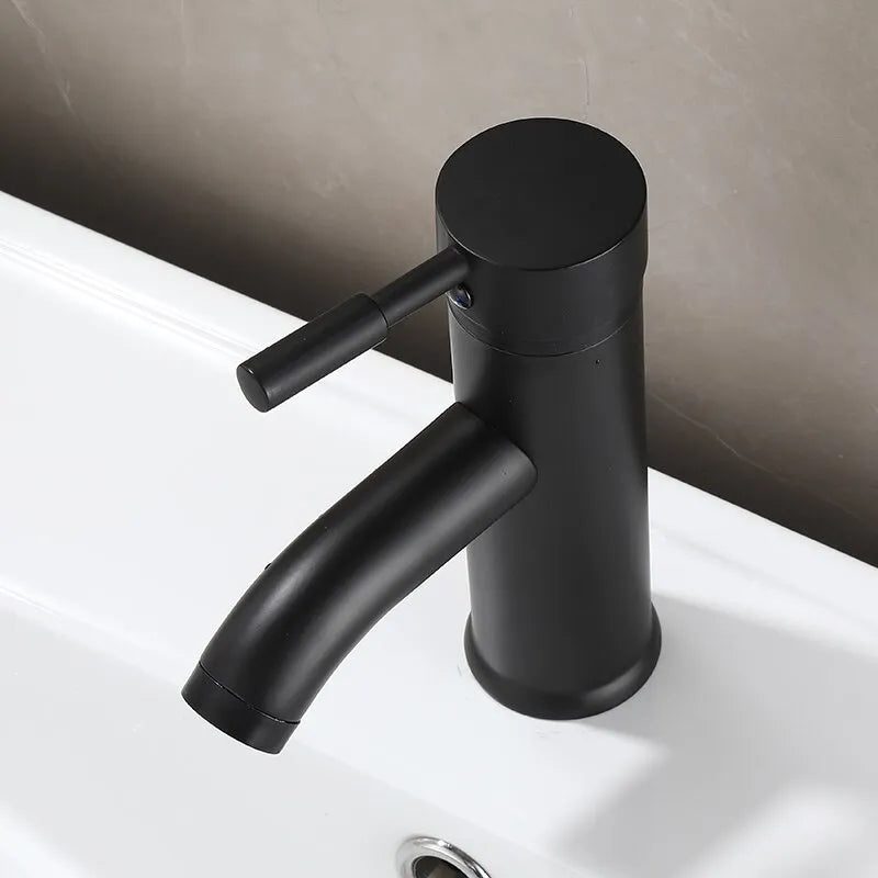 Robinet Mitigeur Salle de bain - Mitigeur Noir Mat